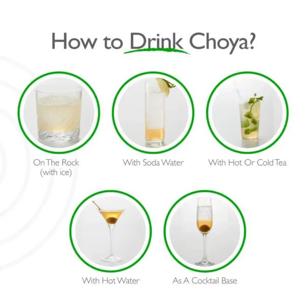 choya yuzu how to drink