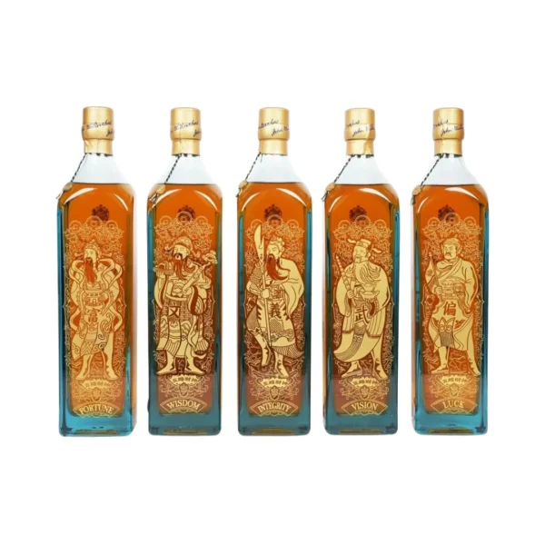 Johnnie Walker Blue Label - Five Gods of Wealth 五路财神