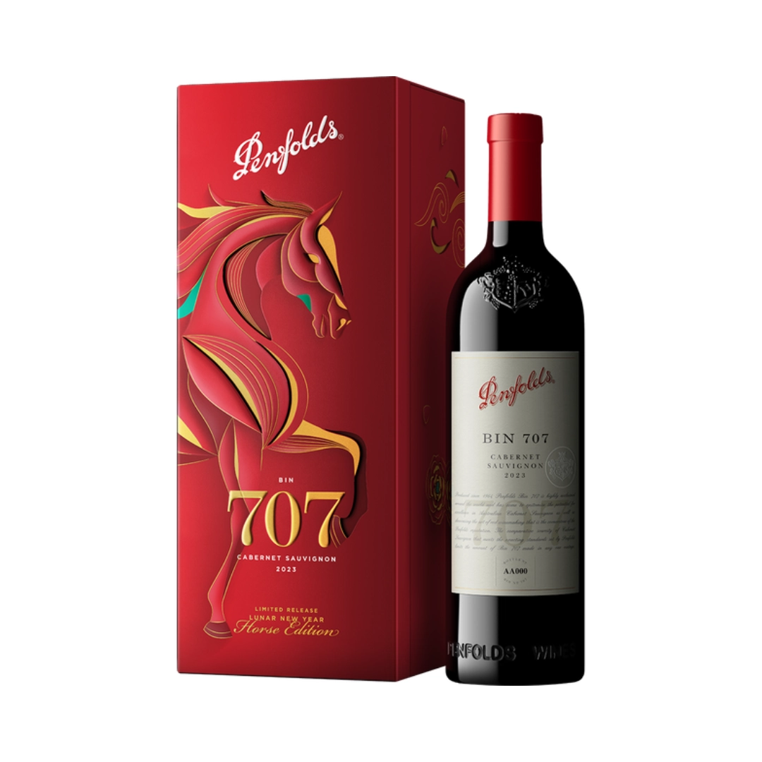 Penfolds Bin 707 Cabernet Sauvignon - Horse Edition