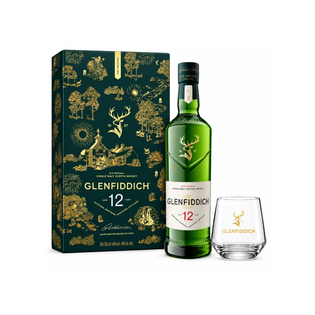 Glenfiddich 12 Year Old - Gift Set 2027